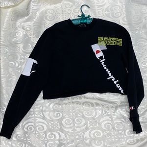 Cropped Nike crew neck